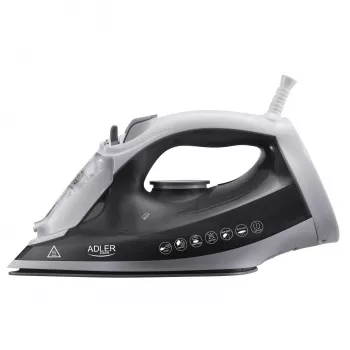Adler AD 5051 Żelazko parowe z ceramiczną stopą, 2600 W, zbiornik 350 ml