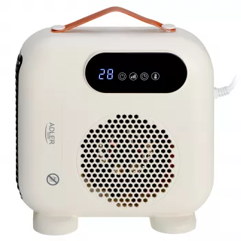 Adler AD 7756 Ceramiczny Grzejnik Wentylatorowy 1500W Czarny