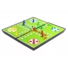 LEAN TOYS Magnetyczny Zestaw Gier Planszowych 7 w 1 Szachy Chińczyk Backgammon Warcaby