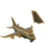 LEAN TOYS R/C Airplane Remote Controlled Military Camo Lights Remote Control