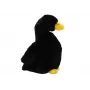 LEAN TOYS Czarna Pluszowa Gęś Mascot Przytulanka Kaczka 30 cm