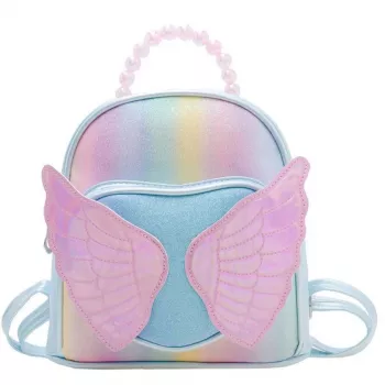 Plecak dziecięcy LEAN Shiny Wings Pearls Blue 22cm