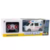 LEAN TOYS Karetka na pilota RC Światła Dźwięki 1:20 Biała