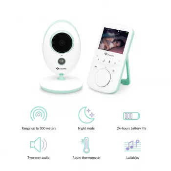TrueLife NannyCam V24 Pro LCD 2,4 inch 20fps Video Baby Monitor