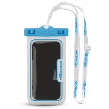 Seawag Element Proof Case Waterproof Phone Pouch (White/Blue)
