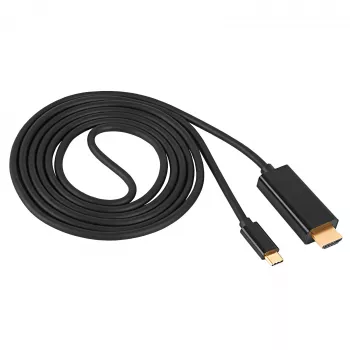 Kabel USB-C – HDMI Akyga AK-AV-18, 4K, 1,8 m, czarny