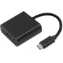 Qoltec USB-C 3.1 na HDMI Adapter 4K MHL Czarny