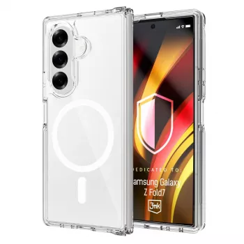 3MK PROTECTION Samsung Galaxy Z Fold 7 - 3mk Hardy LiqForce MagCase - Czarny