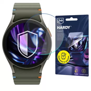 3MK PROTECTION Samsung Galaxy Watch 7 40mm Hardy Fusion Hybrid Glass Screen Protector (2 Pack)