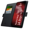 3MK PROTECTION Redmi Note 14 Pro+ - 3mk Hardy Foldy Case Black