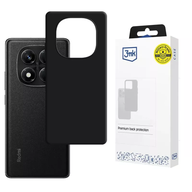 3MK PROTECTION Hardy Mellow Case do Xiaomi Redmi Note 14 Pro 5G - Czarny