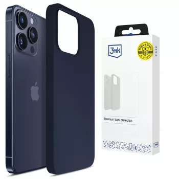 3MK PROTECTION Apple iPhone 16 Pro - 3mk Hardy Mellow Case Dark Blue