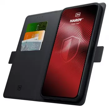 3MK PROTECTION Etui Hardy Foldy do Google Pixel 8a - Czarny
