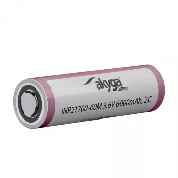 Akyga AKY2185 INR21700-60M 2C akumulator Li-Ion 21700 3,6 V 6000 mAh
