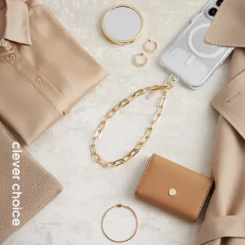 Crong Phone Charm Lanyard Anchor Gold