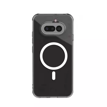 Crong Hybrid Clear Magnetic Case do Nothing Phone 4a, kompatybilny z MagSafe, przezroczysty