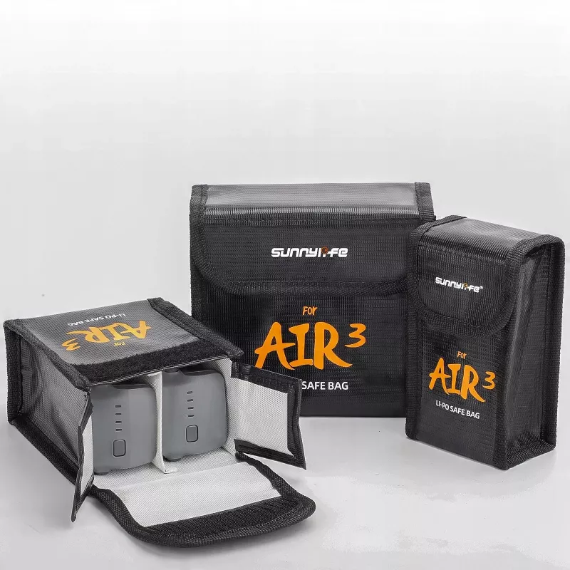SUNNYLIFE Ognioodporne etui na 1 akumulator DJI Air 3 / 3S