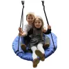 Huśtawka ogrodowa LEAN SPORT Gniazdo Bociana dla dzieci Niebieska 80cm