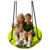 Huśtawka ogrodowa LEAN SPORT Gniazdo Bociana dla dzieci Zielona 60cm