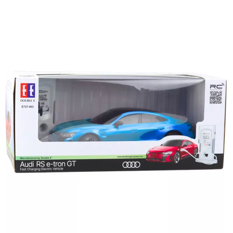 Double E Audi RS E-tron GT Zdalnie Sterowany Samochód RC Niebieski 1:14