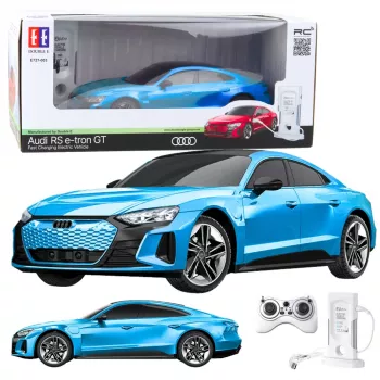 Double E Audi RS E-tron GT Zdalnie Sterowany Samochód RC Niebieski 1:14