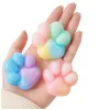LEAN TOYS DIY Zestaw Kreatywny do Tworzenia Squishies Łapa Kota 44 szt.