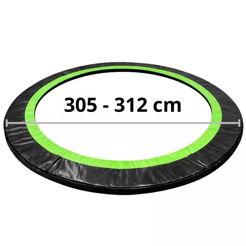 Lean Podkładka na sprężyny do trampoliny czarna 305-312 cm 10 ft