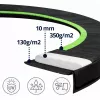 Lean Podkładka na sprężyny do trampoliny czarna 305-312 cm 10 ft