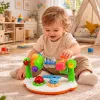 LEAN TOYS Interaktywna zabawka muzyczna dla maluchów Grzechotka Światła Dźwięki