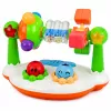 LEAN TOYS Interaktywna zabawka muzyczna dla maluchów Grzechotka Światła Dźwięki