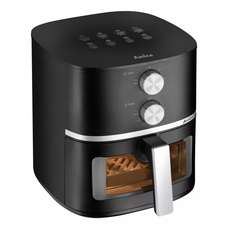 Amica AFM 2020 5.5 L Air Fryer Black