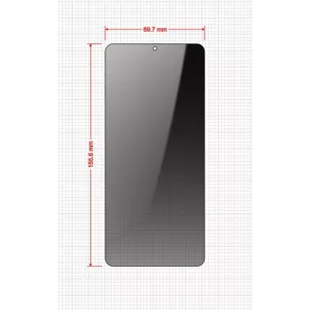 GrizzGlass SecretGlass Easy Privacy Screen Protector do Xiaomi POCO F6