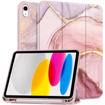 Tech-Protect SC Pen Case dla iPad 10.9 (10th Gen, 2022) / iPad 11 (2025), Marble
