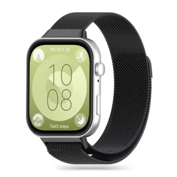 TECH-PROTECT Milanese Loop Band do Huawei Watch Fit 3 - Czarny