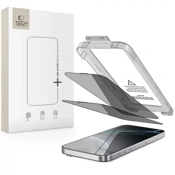 TECH-PROTECT Quick Set Spy+ Privacy Screen Protector 2-Pack do Apple iPhone 16 Pro