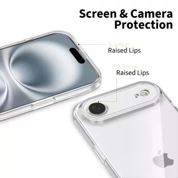 Tech-Protect Flexair iPhone 17 Air Clear Protective Case