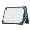 Tech-Protect Velar MacBook Air 13 M2-M5 2023-2026 Czarny/Matowy przezroczysty