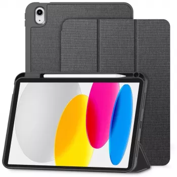 Tech-Protect SC Pen Canvas Case do iPada 10.9 cala (10. generacja, 2022) / iPada 11 cali (2025) - Szary