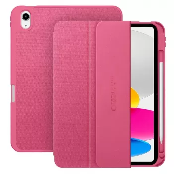 Tech-Protect SC Pen Canvas Folio Case do iPada 10,9 inch (10. generacja 2022) / iPada Air 4/5 / iPada Pro 11 inch (1.-4. generacja) - Magenta Bloom