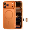 TECH-PROTECT MagPeak MagSafe Back Cover Case dla Apple iPhone 17 Pro Max, Matowy, Cosmic Orange