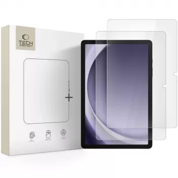 TECH-PROTECT Glass Fit+ 2-Pack Tempered Glass Screen Protector do Samsung Galaxy Tab A9+ / A11+ Plus 11.0-calowy (SM-X210/X215/X216/X230/X235/X236) Clear