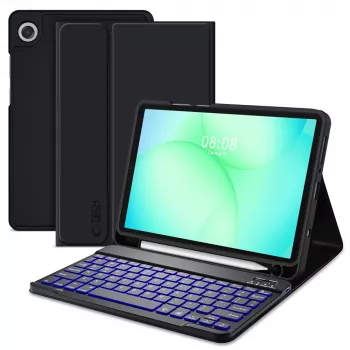 Tech-Protect SC PEN + KB Case do Samsung Galaxy Tab A9 / A11 8.7 inch X110 / X115 / X133 / X135, Czarny