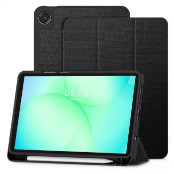 Tech-Protect SC PEN Canvas Case do Samsung Galaxy Tab A9 / A11 8.7 cala X110 / X115 / X133 / X135, Czarny