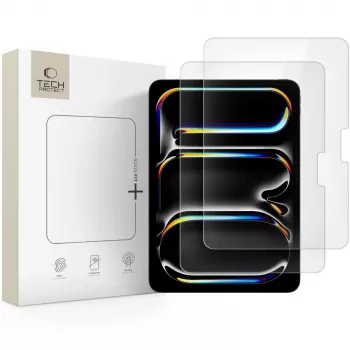 TECH-PROTECT Glass Fit+ 2-Pack Szkło hartowane do iPad Air 13 cali (2024-2026) / iPad Pro 13 cali (2024-2025) przezroczysty
