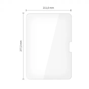 TECH-PROTECT Glass Fit+ 2-Pack Szkło hartowane do iPad Air 13 cali (2024-2026) / iPad Pro 13 cali (2024-2025) przezroczysty