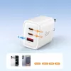 TECH-PROTECT NCA65W-GAN 3-Port Network Charger PD 65W / QC3.0 White