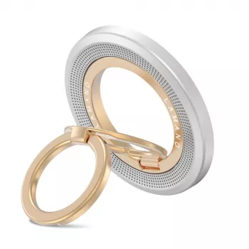 TECH-PROTECT MMR700 LAMANO Magnetyczny Pierścień MagSafe Phone Ring Tytan/Złoto