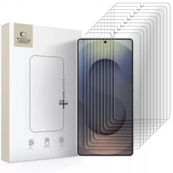 TECH-PROTECT Tempered Glass Screen Protector Bundle 10-Pack for Samsung Galaxy S26 Ultra Clear
