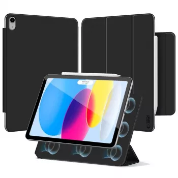 Tech-Protect Smartcase Magnetic Case dla iPad 10.9 cala (10. generacja 2022) / iPad 11 cali (2025) - Czarny