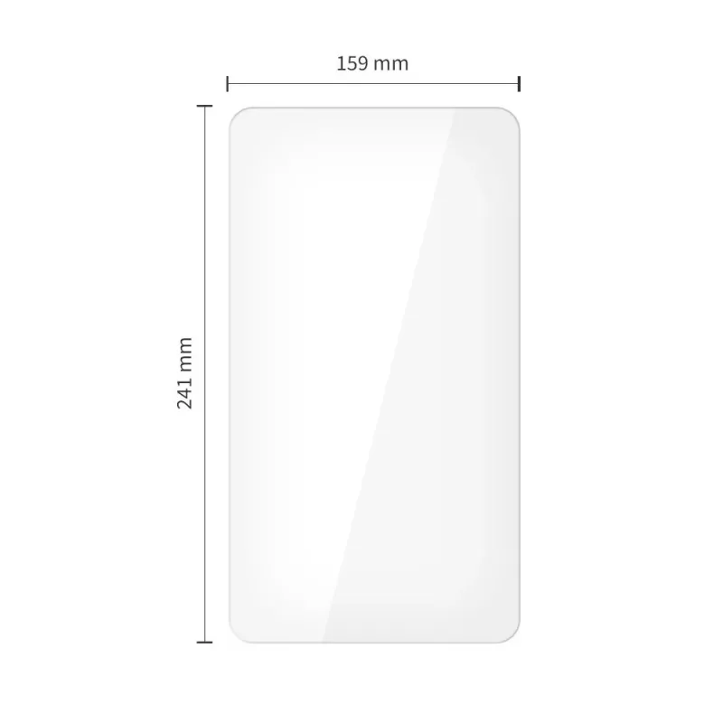 TECH-PROTECT Glass Fit+ 2-Pack Tempered Glass Screen Protector do Vorwerk Thermomix TM7 Clear